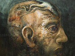 22.1 Arcimboldo, 2014, óleo sobre tela 120 x 120 cm