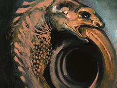 24 Uróboros, 2015, óleo sobre tela, 100 x 80 cm
