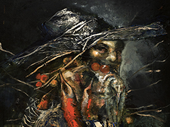 26 Brujo, 2015, óleo sobre tela 100 x 80 cm PORTADA