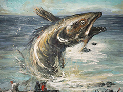 0 El Gran pez, 2014, 150 x 150 cm PORTADA 
